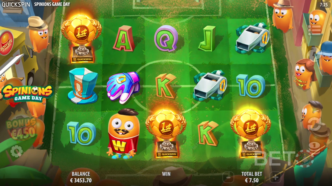 Spinions Game Day Review by BETO Pokies