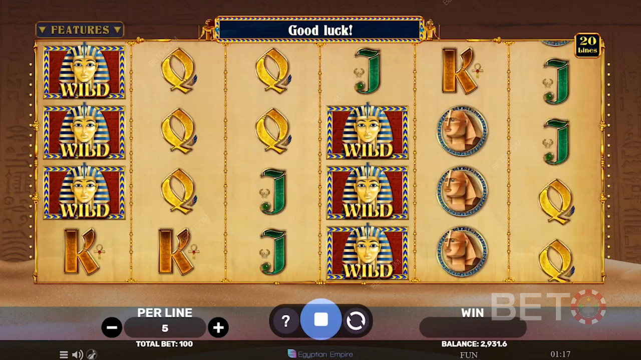 Egyptian Sands Free Play