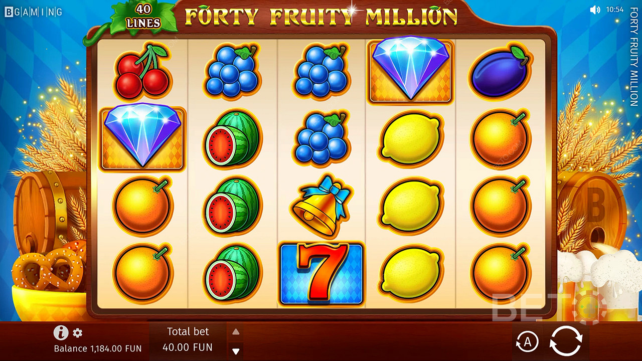 Forty Fruity Million Free Play