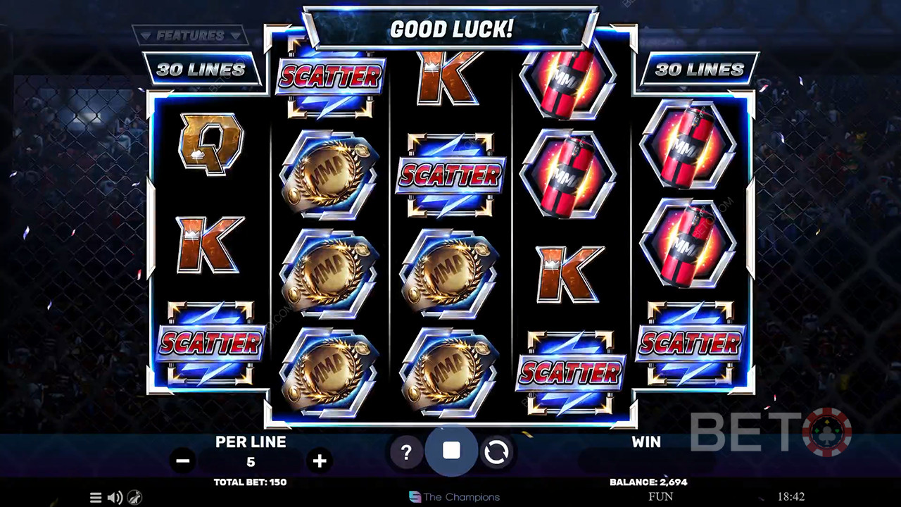 MMA Champions Review by BETO Pokies