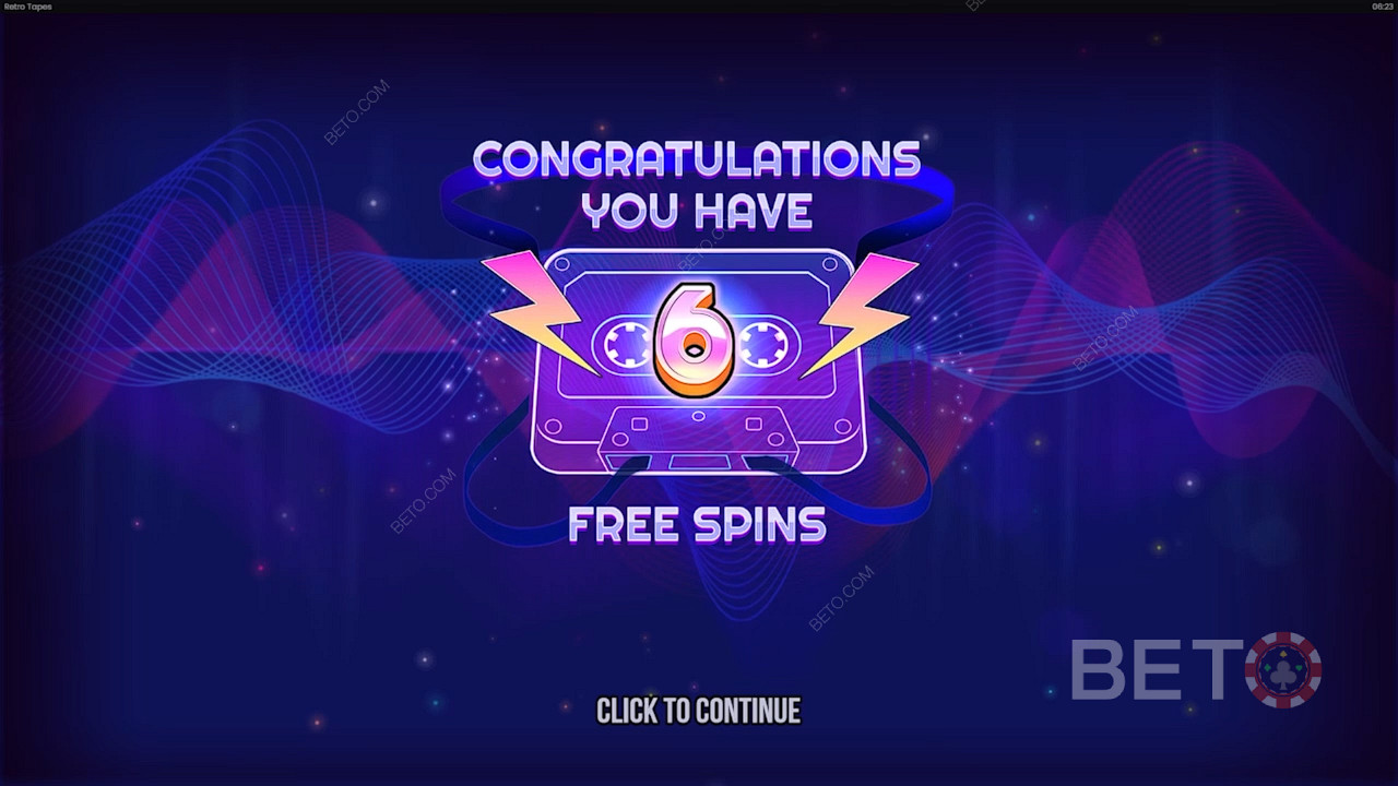 Score a 10,000x jackpot in the Retro Tapes Cluster Link Pokie!