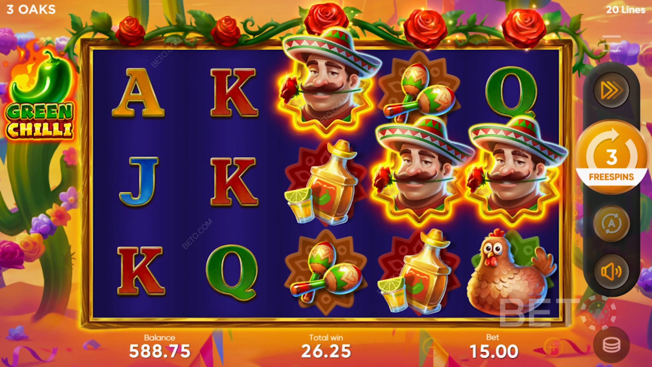 Green Chilli: BETO Pokies