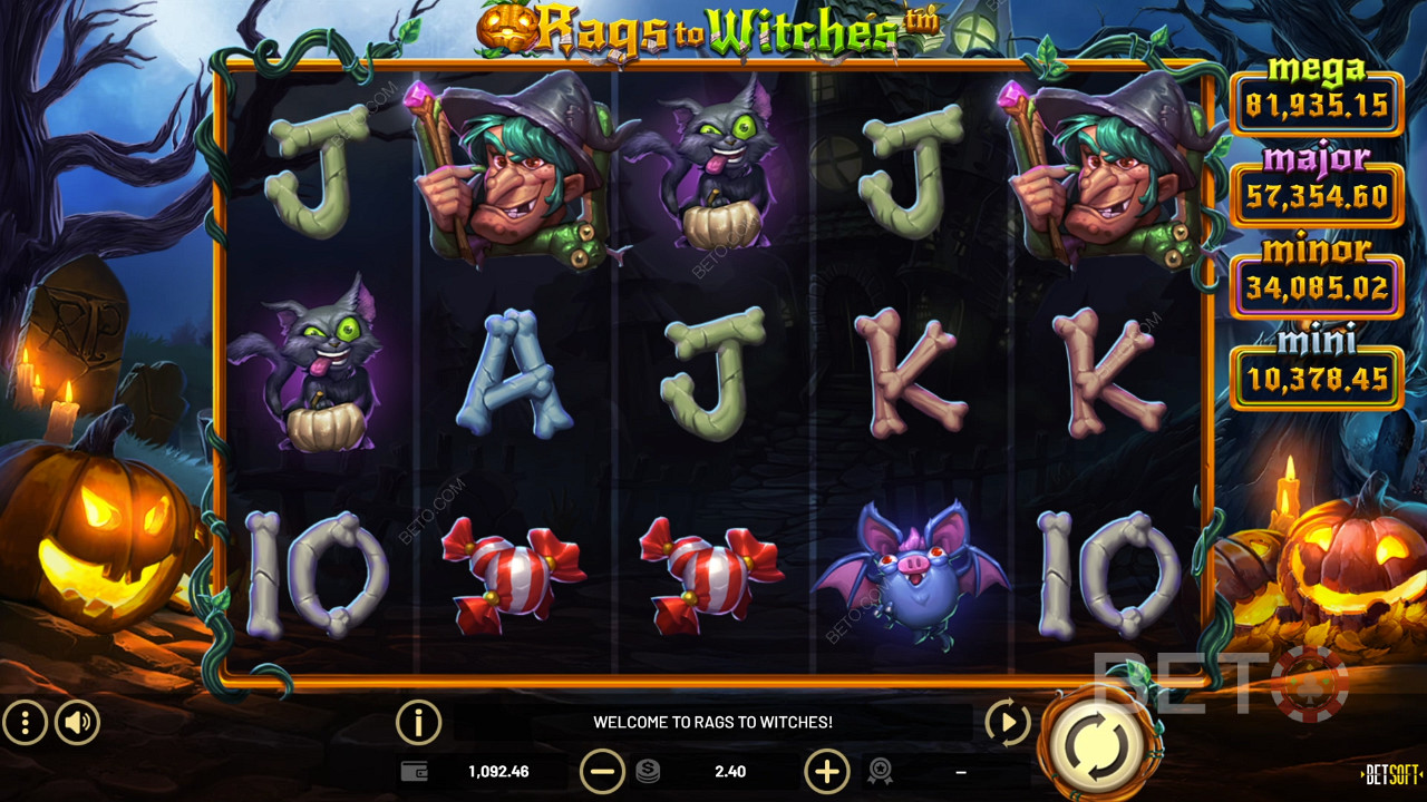 Rags to Witches Free Play