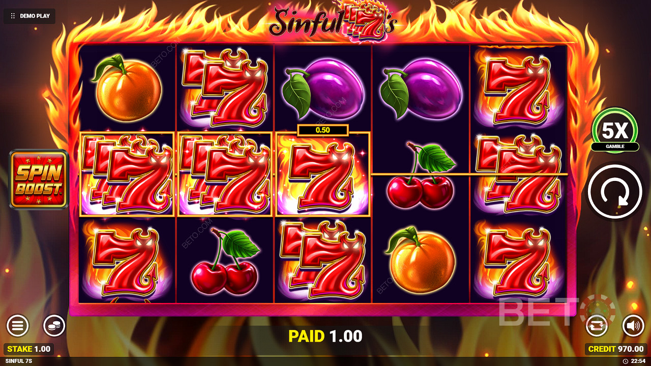 Sinful 7s Free Play