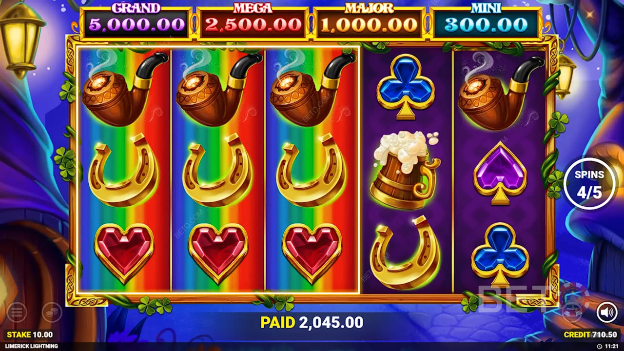 Limerick Lightning Review by BETO Pokies