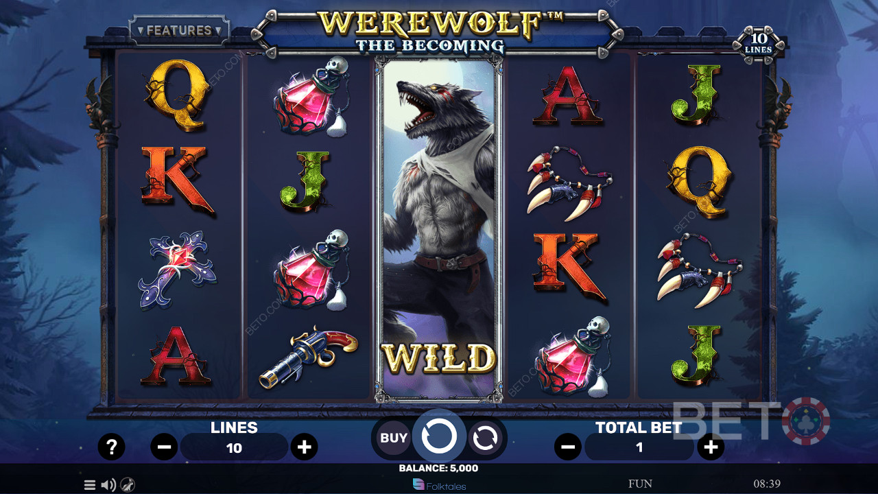 Werewolf - The Becoming Review by BETO Pokies
