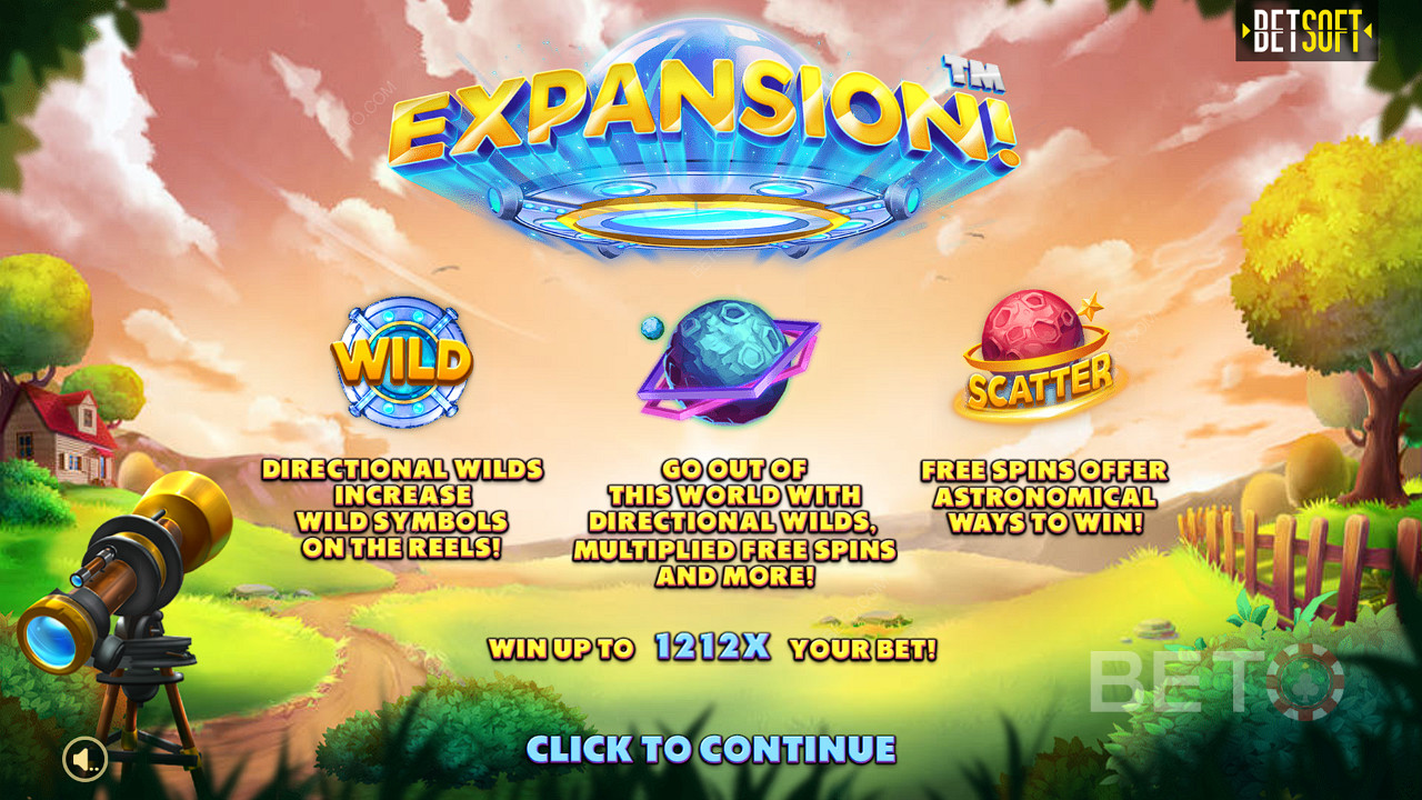 Score Free Spins, Directional Wilds, and bonus extras
