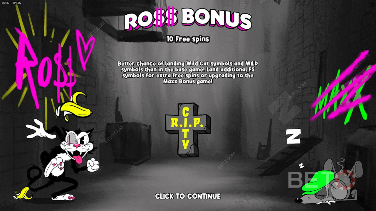 Score more Expanding Wilds and Wilds in the Ro$$ Free Spins bonanza