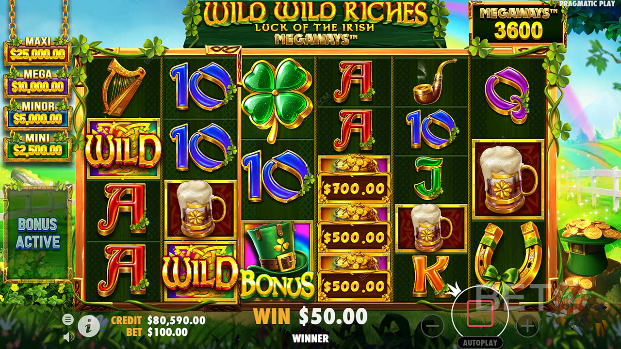 Bonus Features Decoded in Wild Wild Riches Megaways by Pragmatic Play