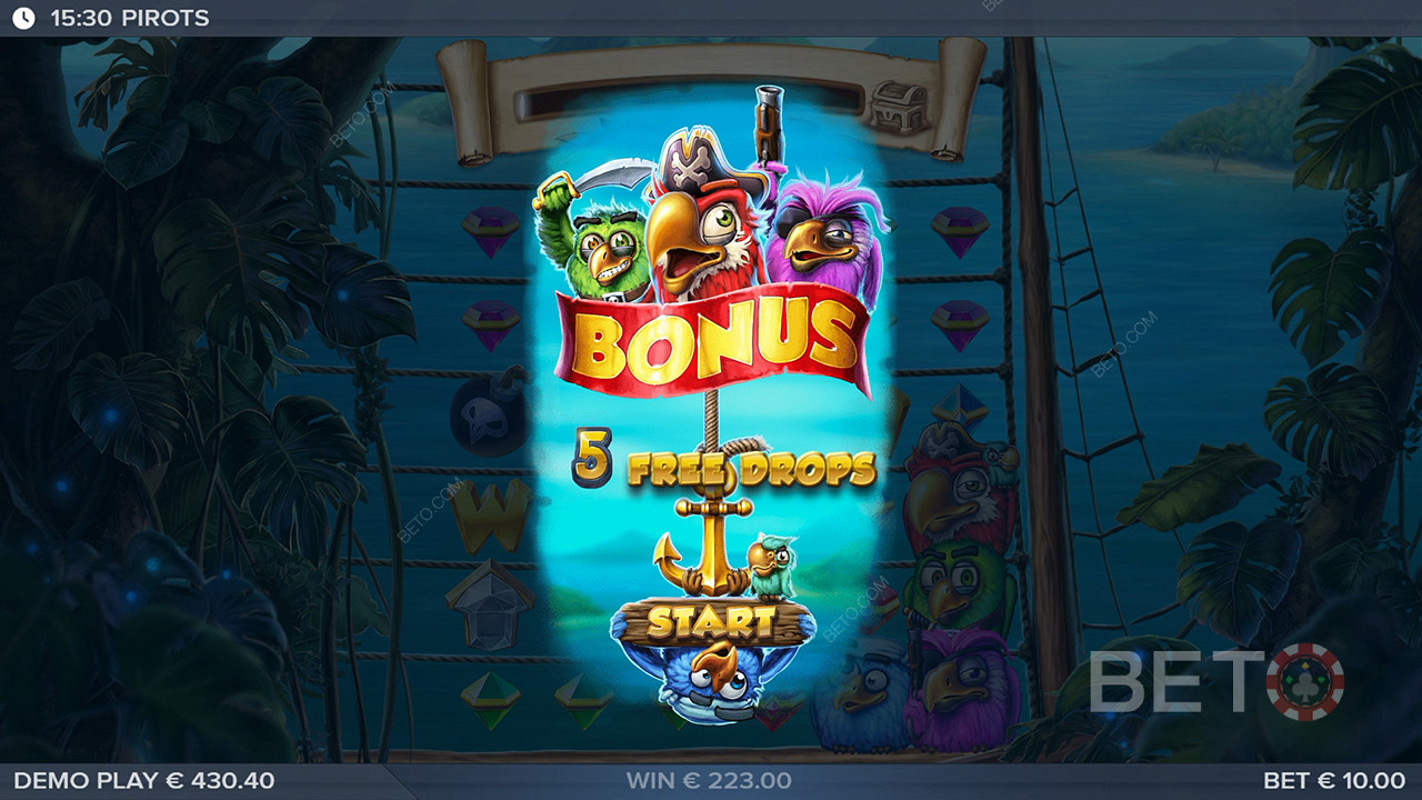 Score 5 Free Spins with lasting grid, symbol grab, and win tiers