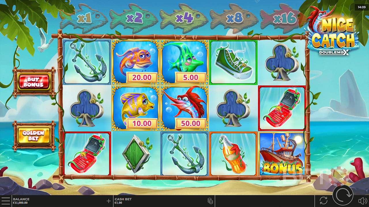 Nice Catch DoubleMax Free Play