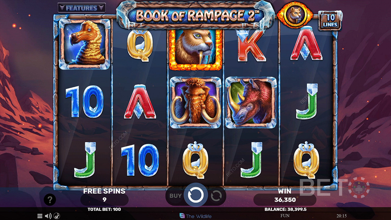 Book of Rampage 2 Free Play