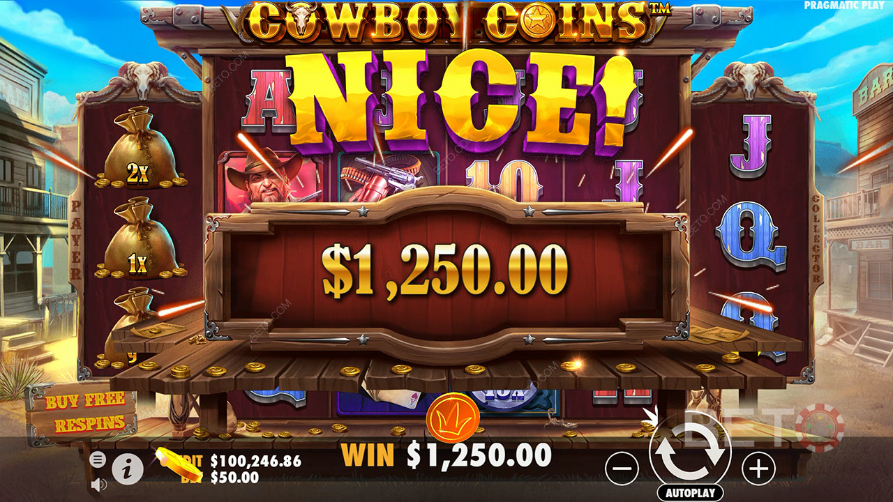 Strike Gold with Cowboy Coins: Bag 30,000x Your Wager!