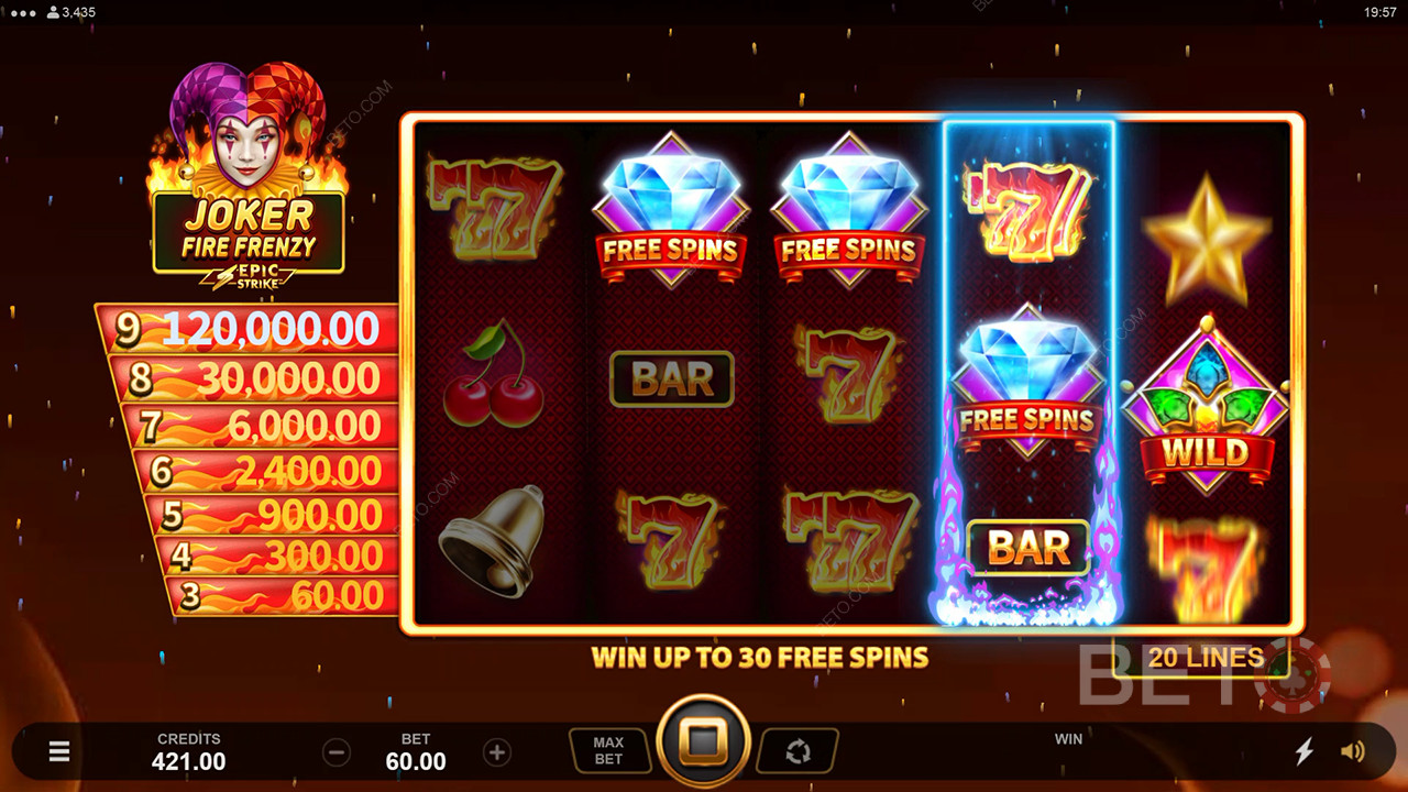 Joker Fire Frenzy: BETO Pokies