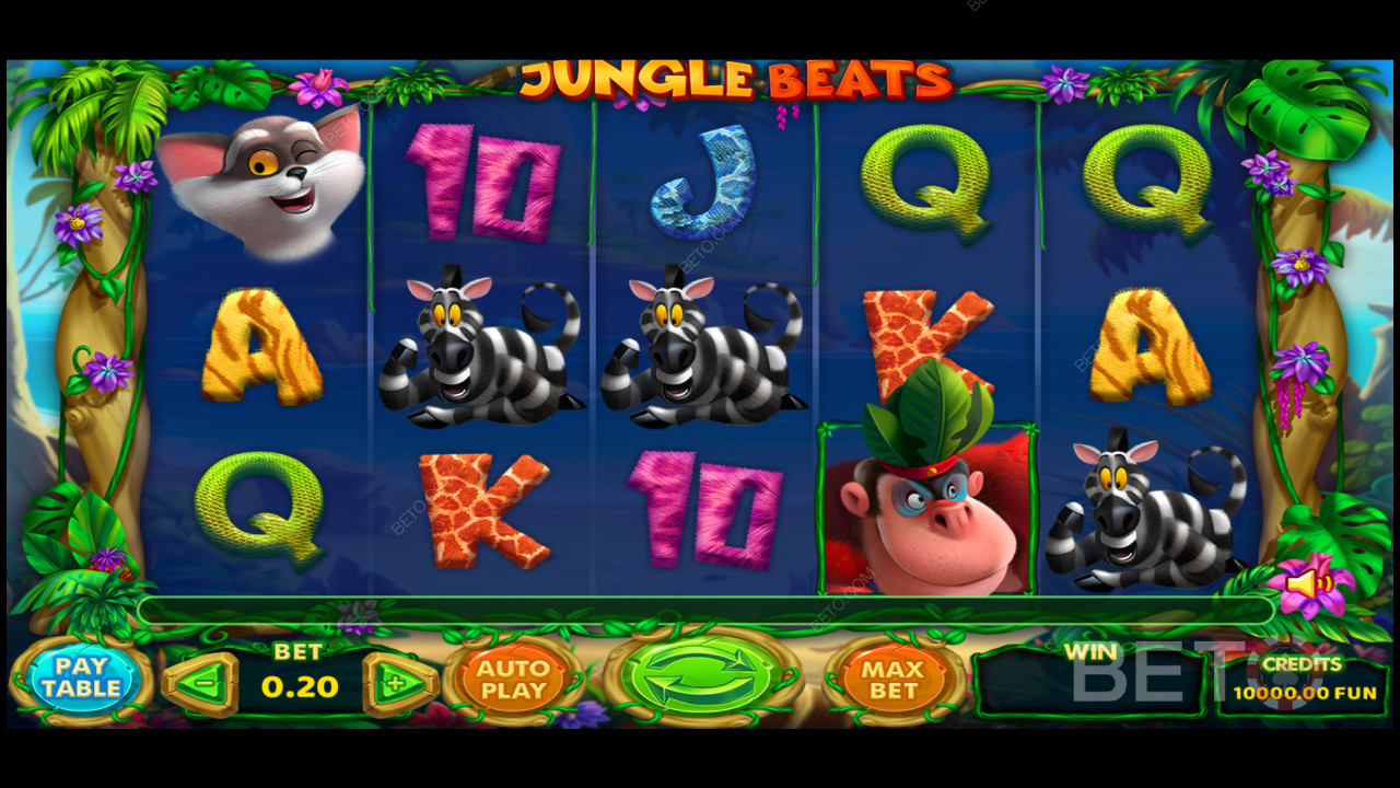 Jungle Beats Review by BETO Pokies