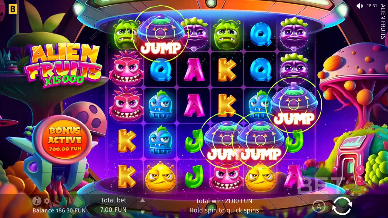 Alien Fruits: BGaming
