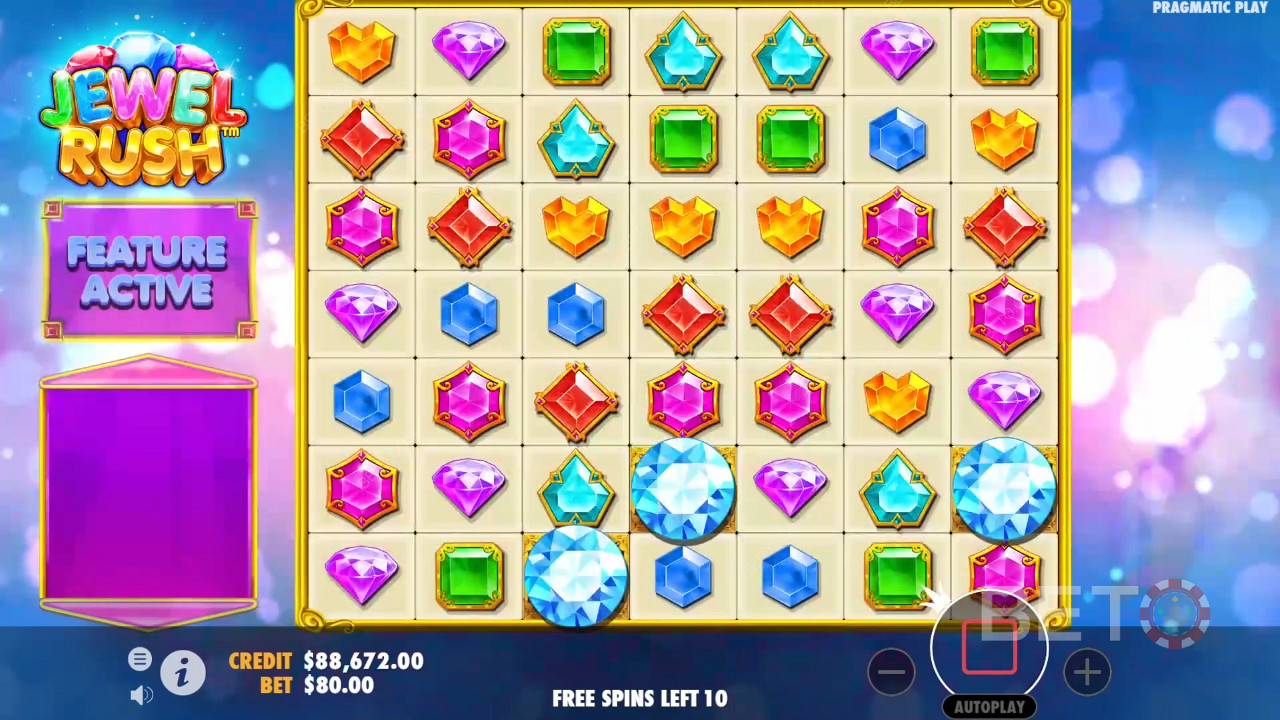 Theme & Design: Dazzling Gem Bonanza