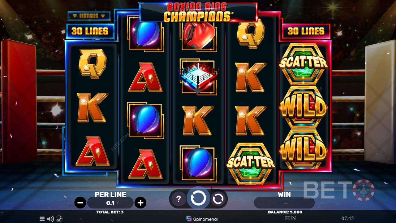 Boxing Ring Champs Review by BETO Pokies