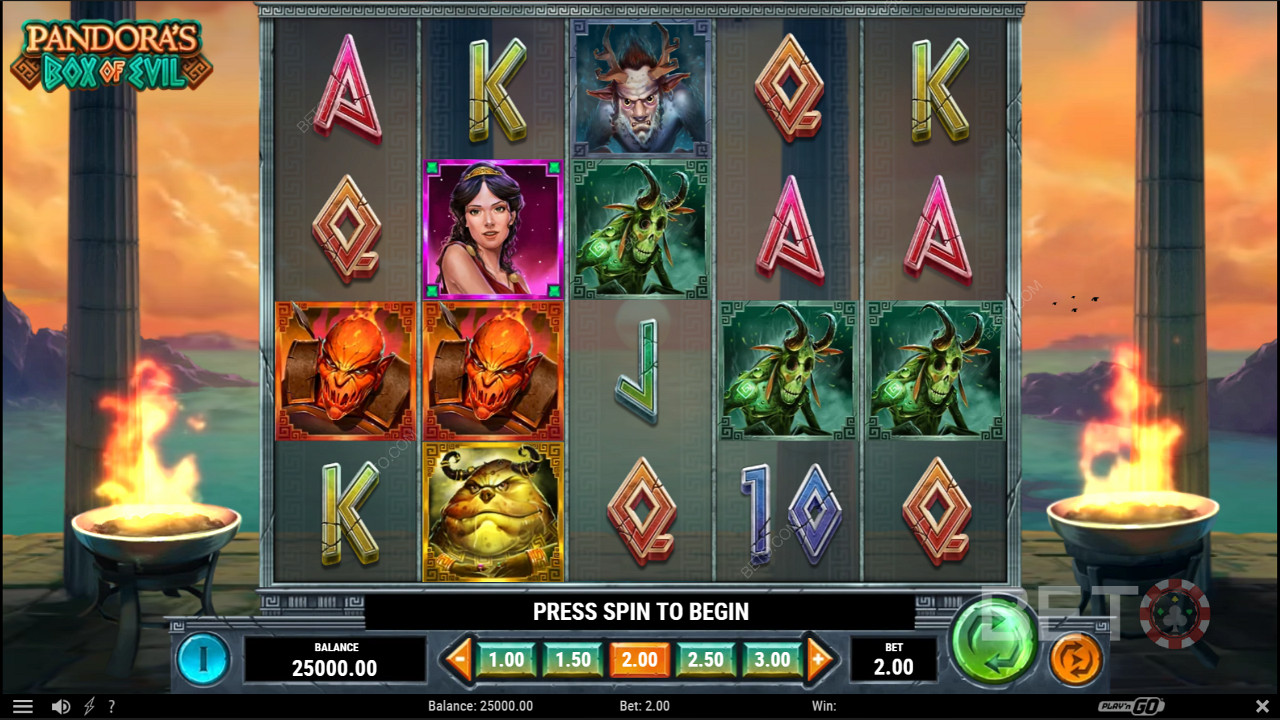 Pandora’s Box of Evil Free Play