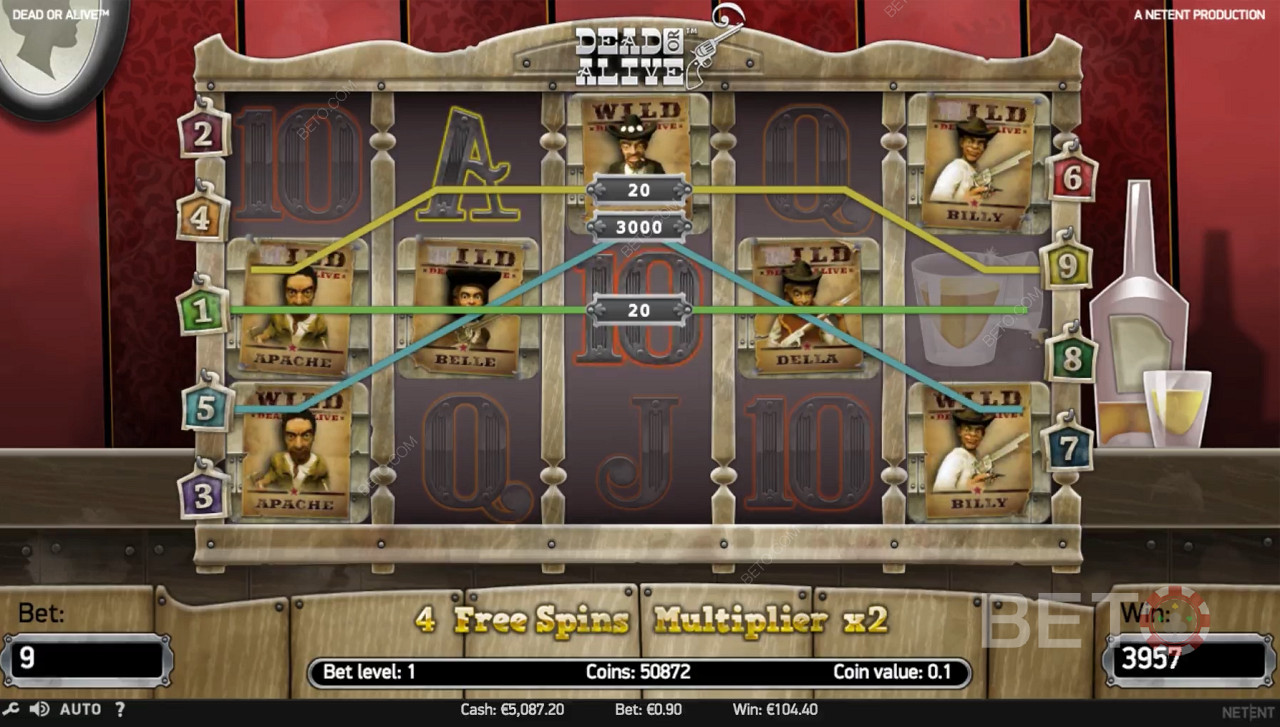 Massive Payouts with Sticky Wilds in Free Spins Bonus