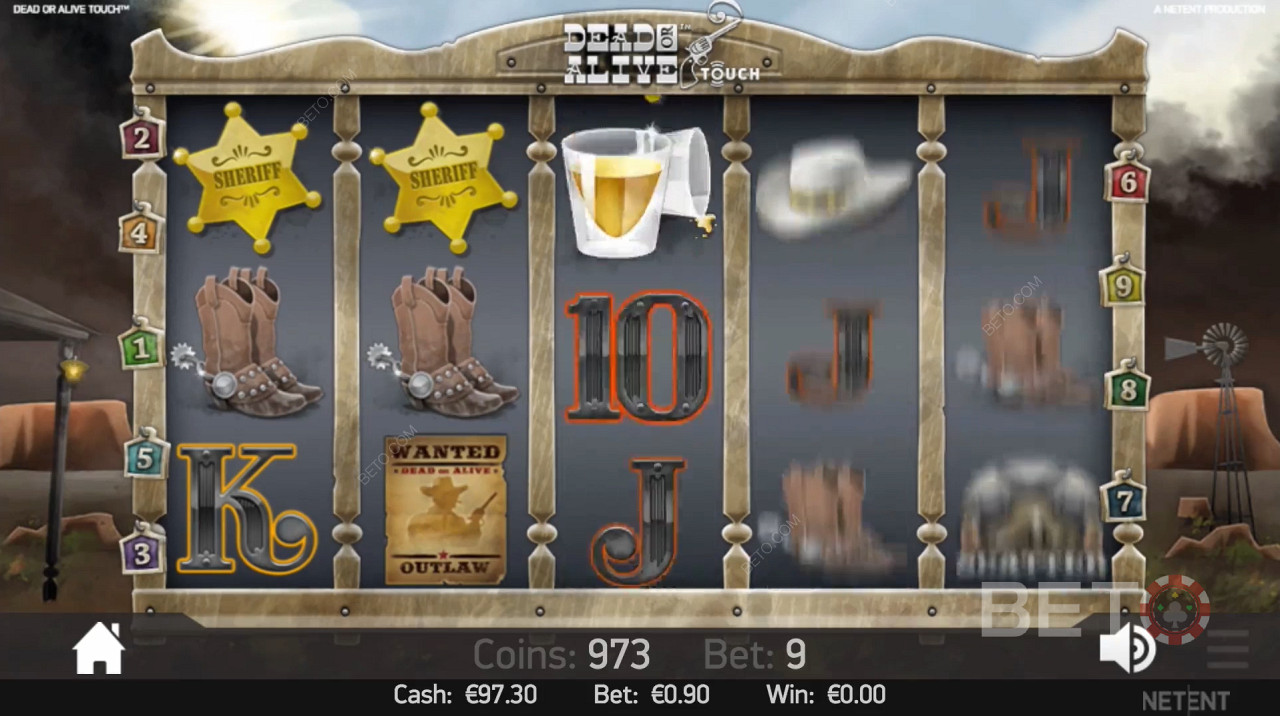 Outback Spins in Dead or Alive