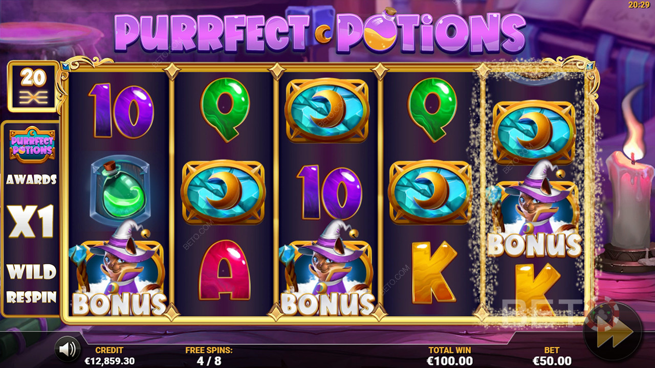 Purrfect Potions Review by BETO Pokies