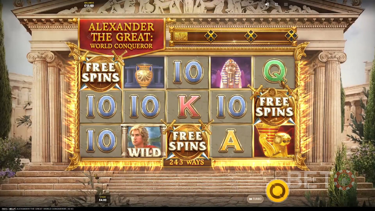 Alexander The Great: Aussie Pokie Conquers All
