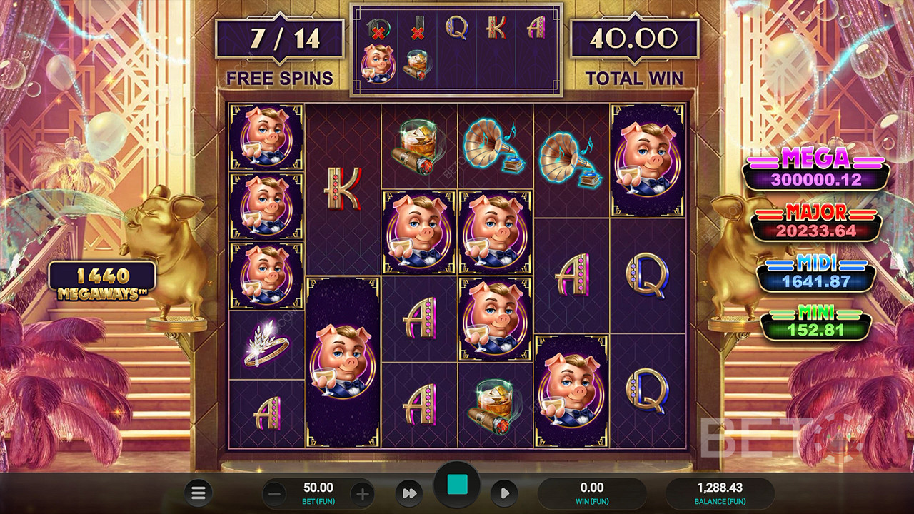 The Great Pigsby Megapays Free Play