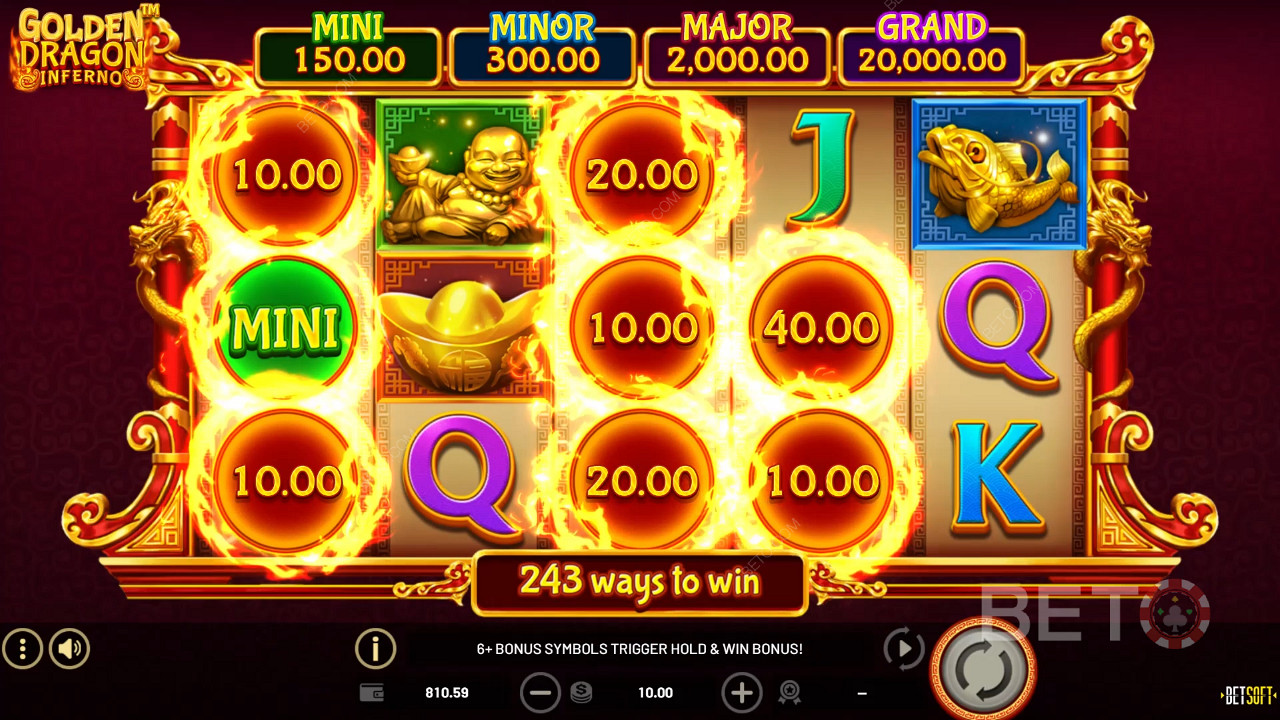 Golden Dragon Inferno Free Play