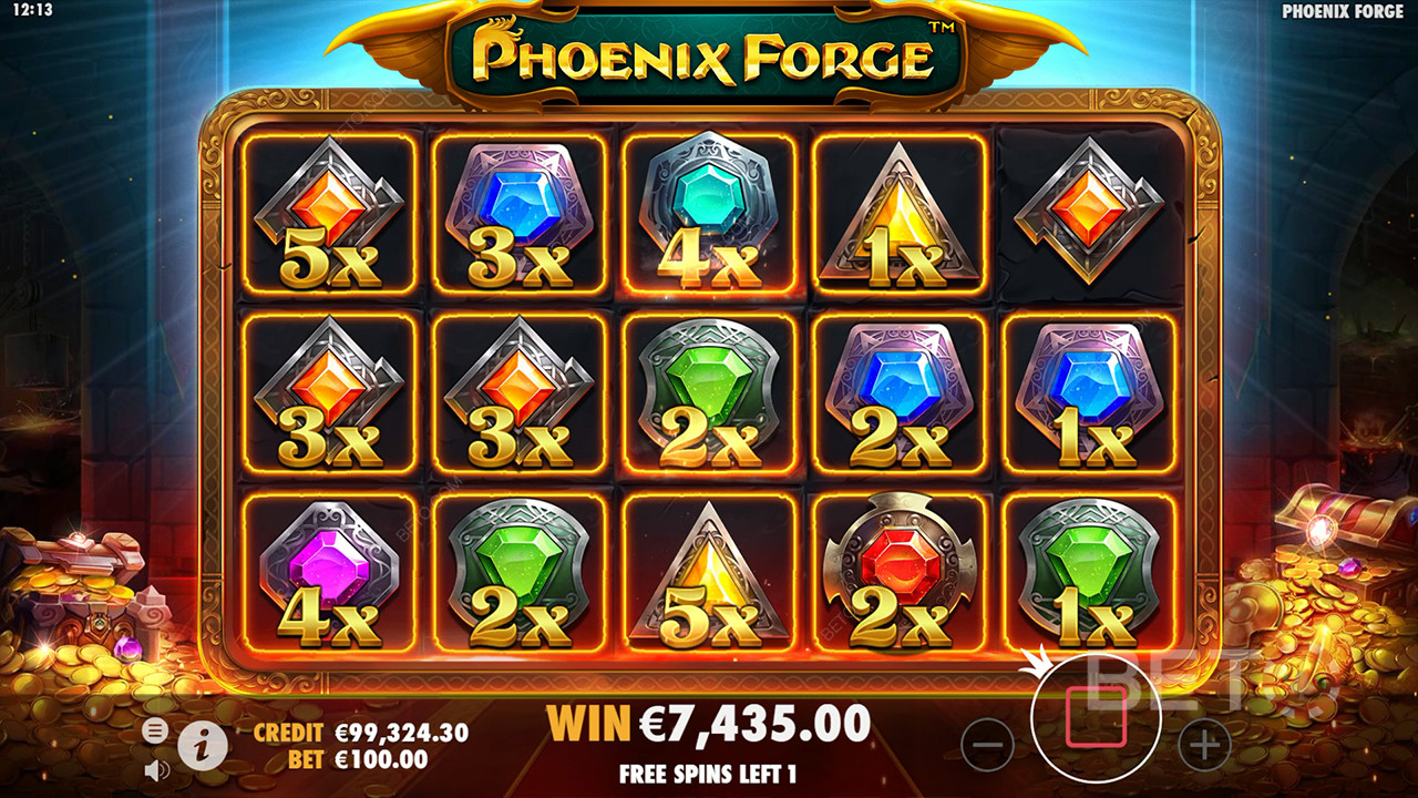Bonus Features Explained in Phoenix Forge by Pragmatic Play