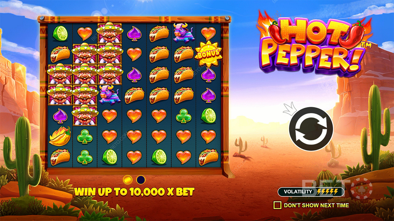 Spice up your pokie play with Hot Pepper
