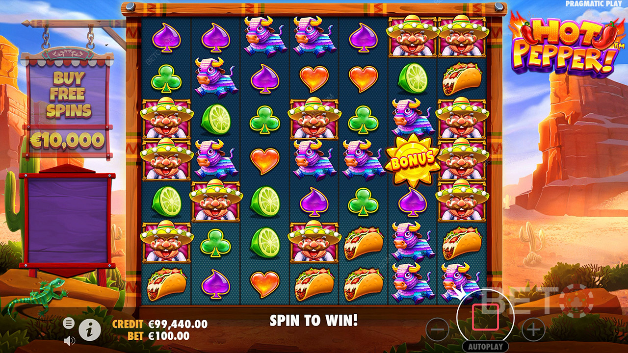 Spice up your pokie play with Hot Pepper