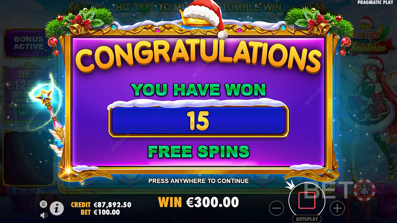 15 Free Spins: Plenty of Chances for Massive Payouts