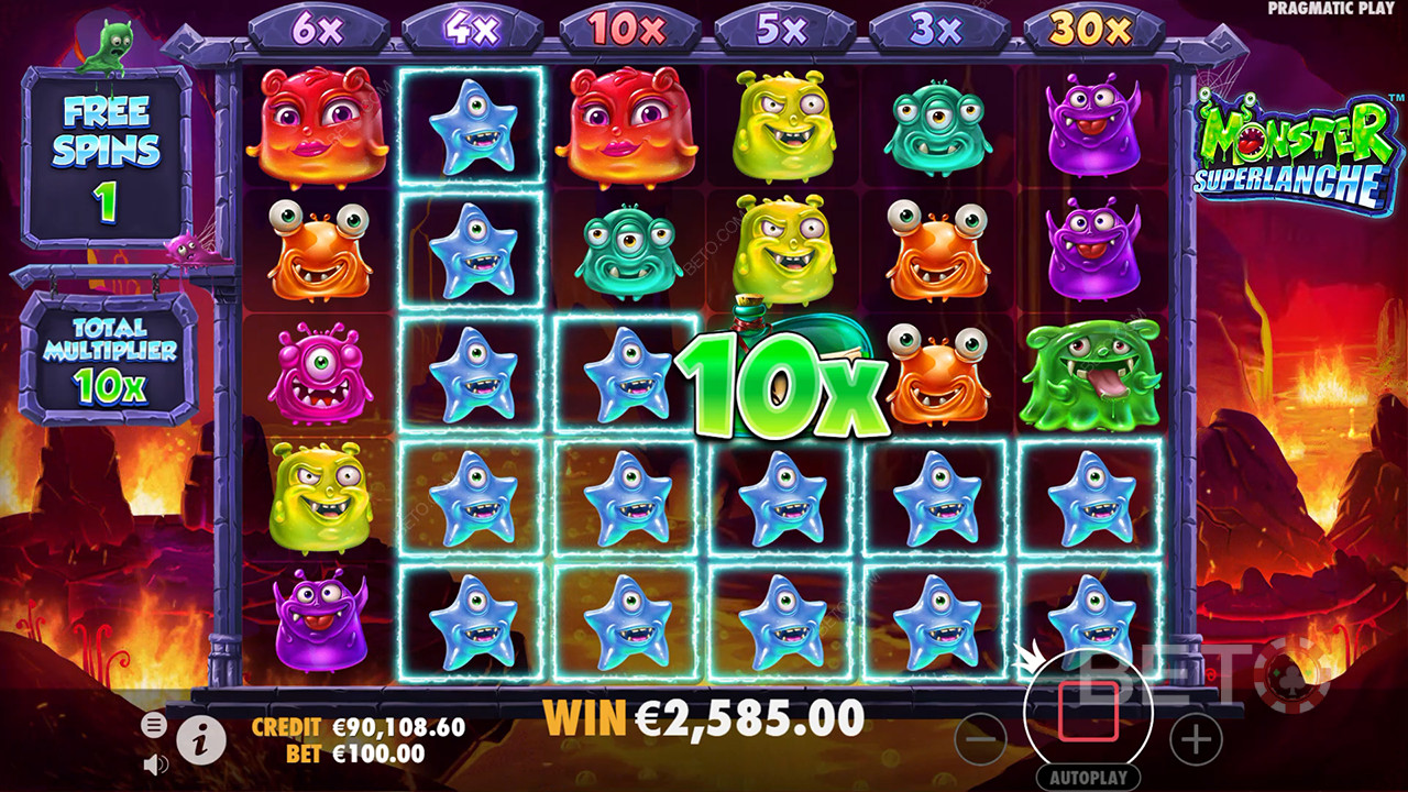 Monster Superlanche Review by BETO Pokies