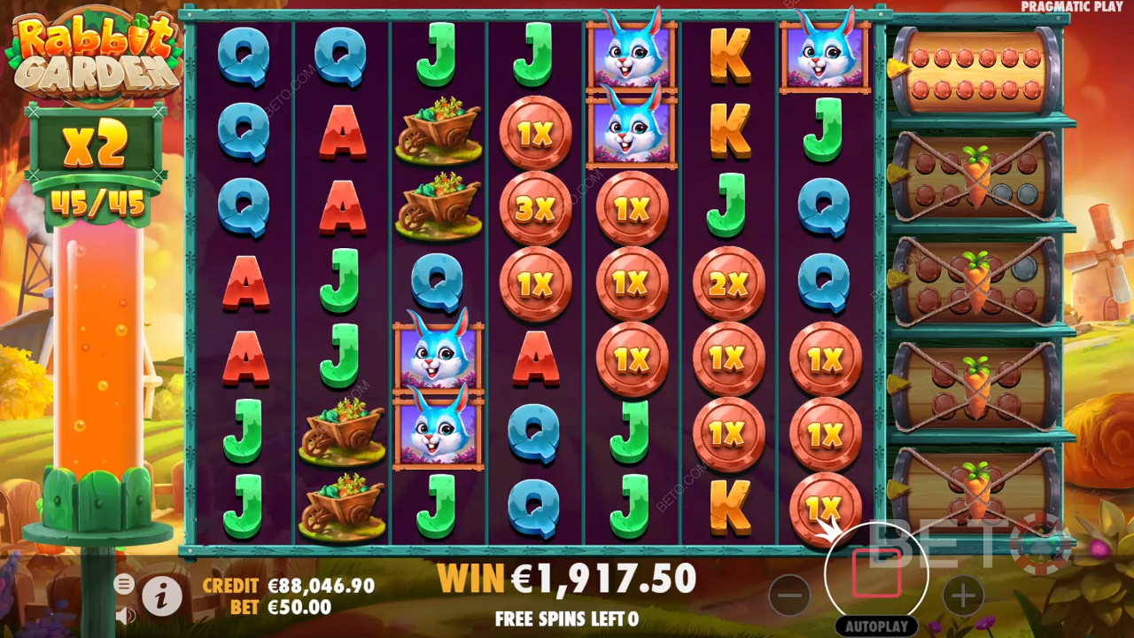 Nab Coins and Lucky Symbols for Five Bonus Spins
