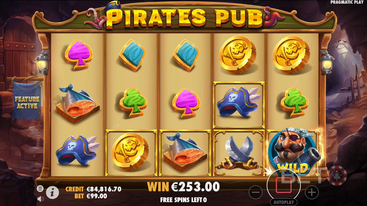 Bonus Rounds Breakdown in Pirates Pub by Pragmatic Play