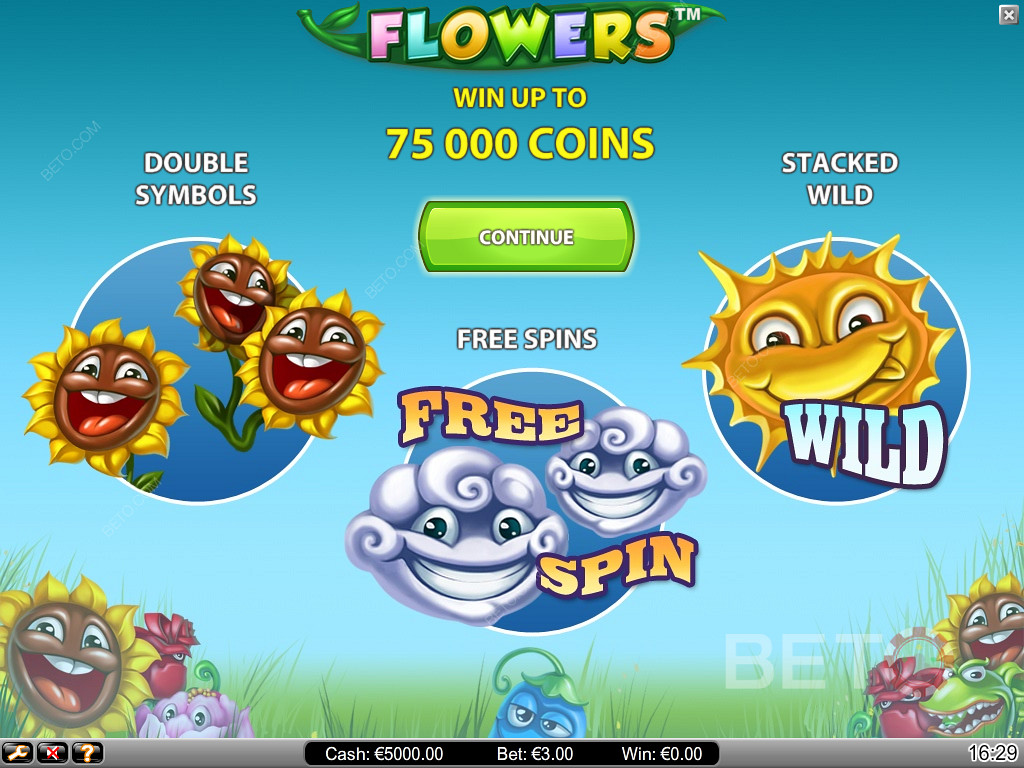 Dive into the Floral Pokie: Flowers Demo