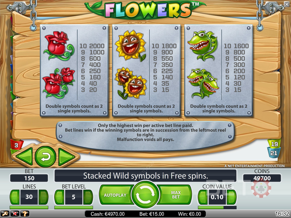 Bloom Big with Top-Paying Symbols in Flowers Pokie
