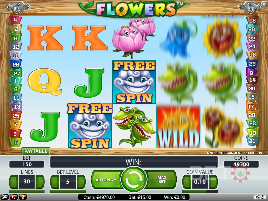Hoping for Extra Scatters to Kickstart Free Spins in Flowers