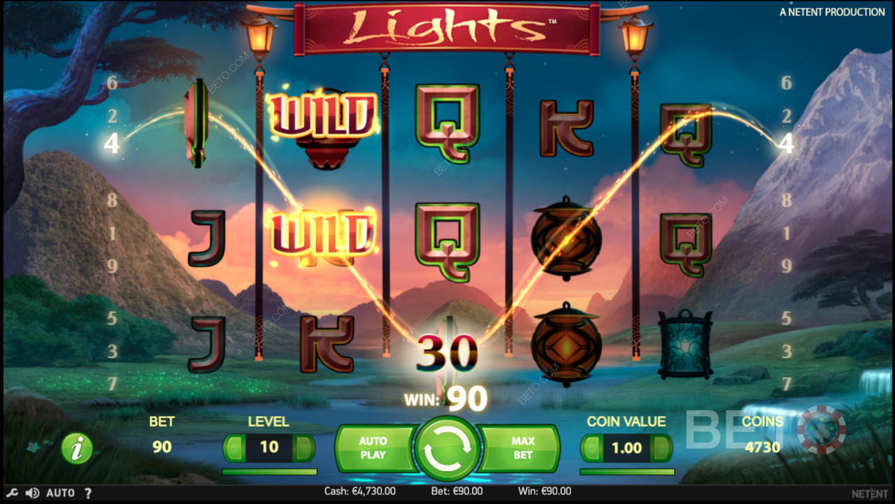 Snag a ripper combo with the WILD symbol