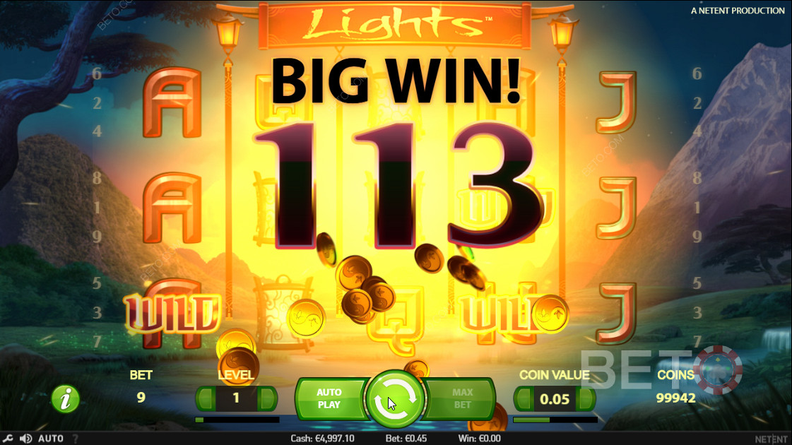 Scoring Big on Lights Pokie