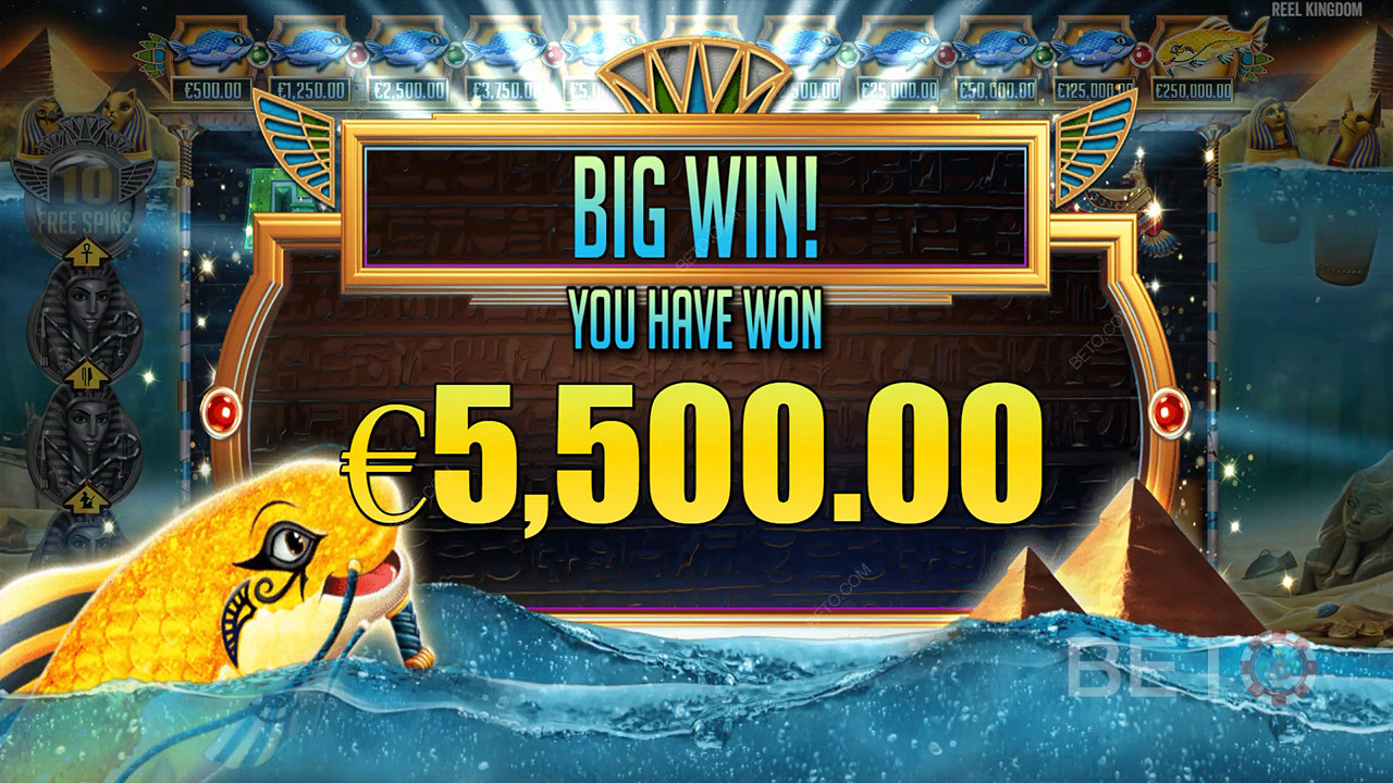 Reel in 10,000x Your Wager on Fish Eye Pokie Online!