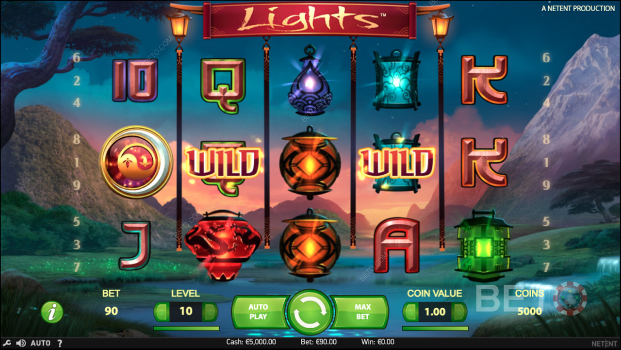 Dazzling Display of Lights