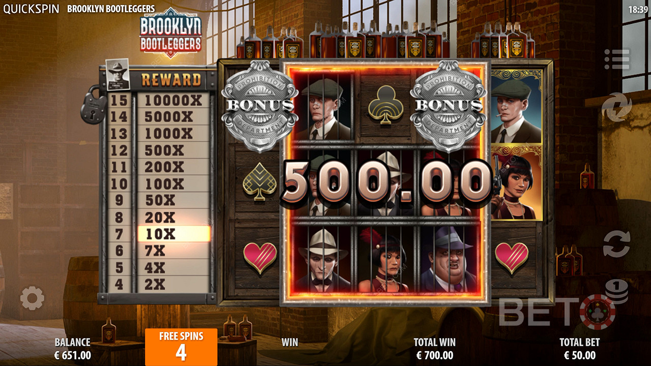 Brooklyn Bootleggers  Free Play