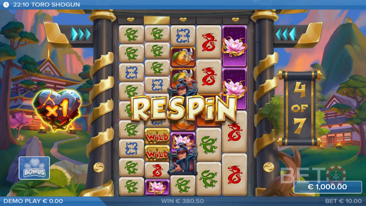 Bonus Perks Unpacked in Toro Shogun by ELK Studios
