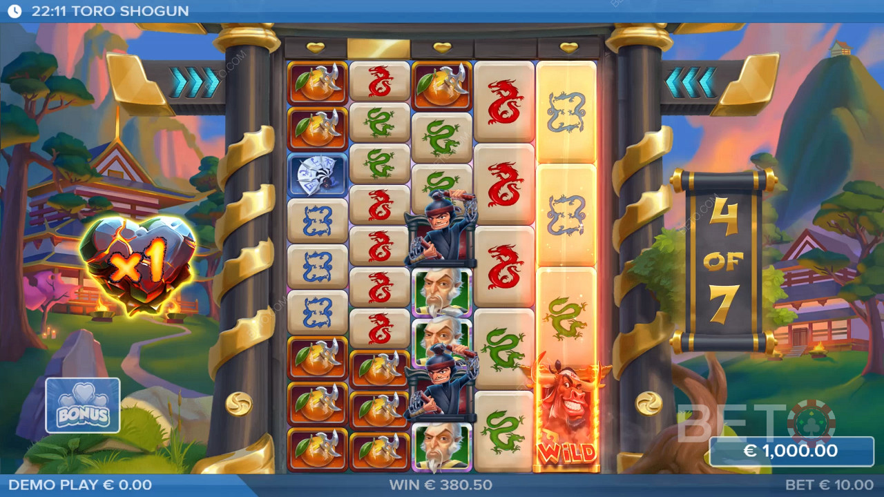 Snag a 25,000x Payout in the Toro Shogun Pokie Game!