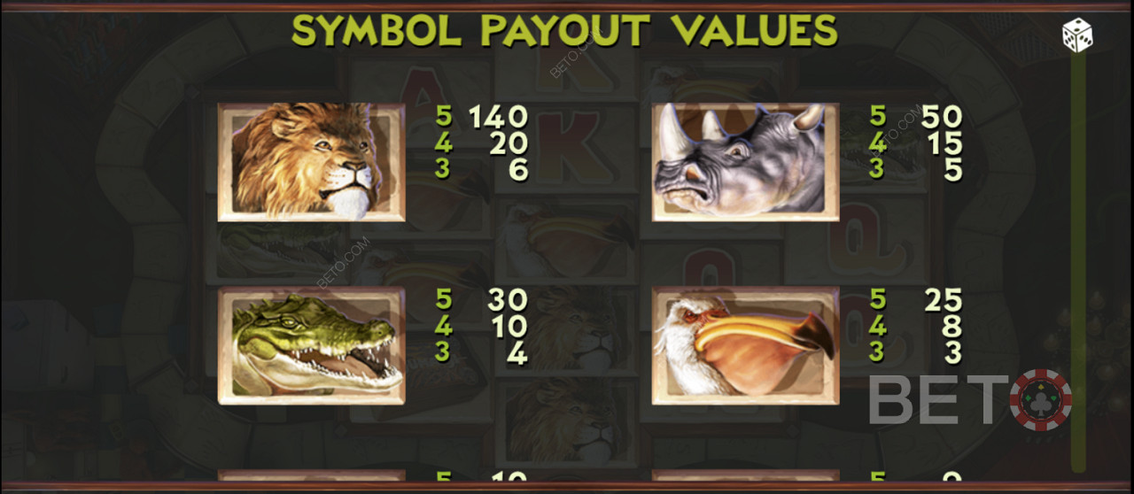 Unique reel icons and their rewards in Jumanji