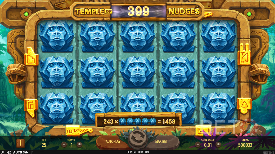 Ripper Wins at Temple of Nudges