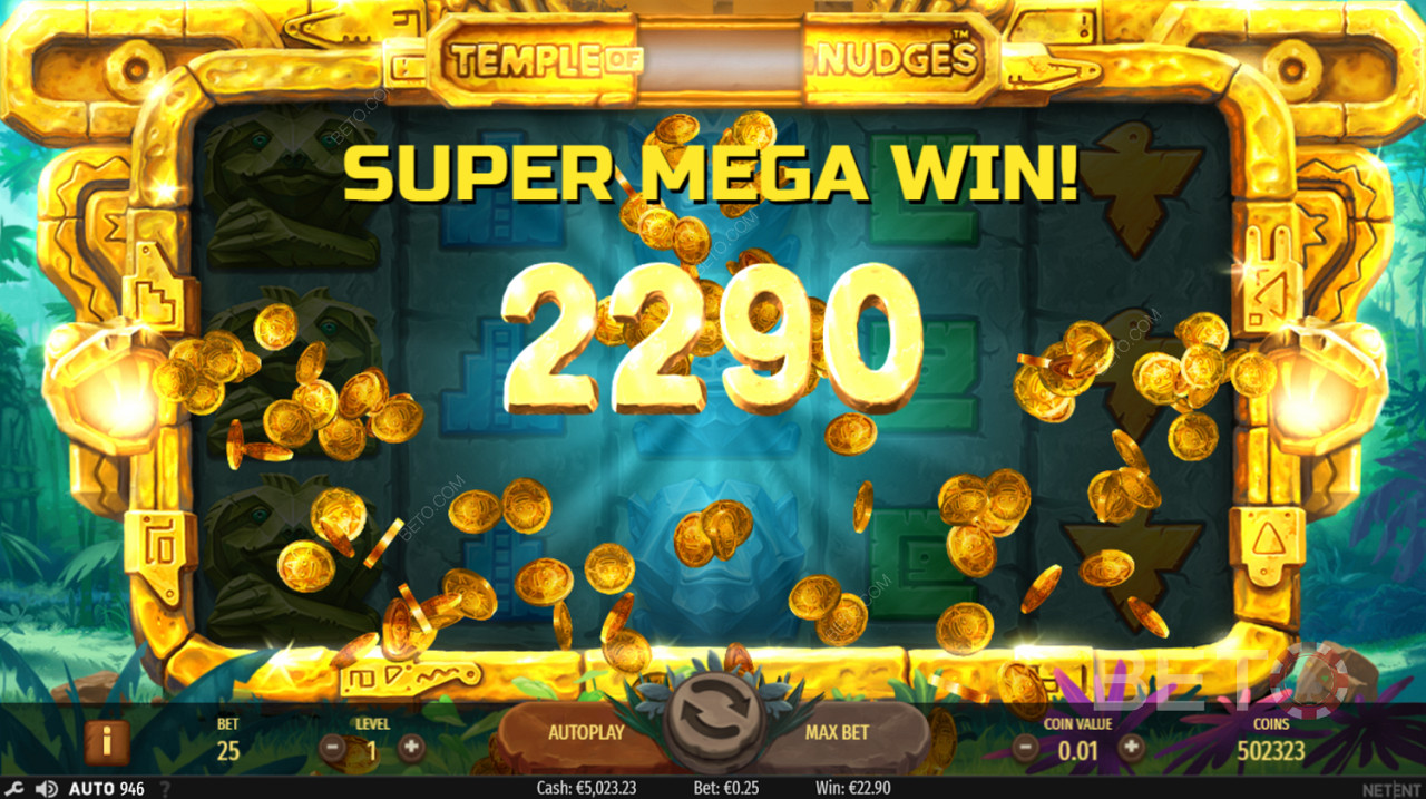Ripper Payout in Temple of Nudges