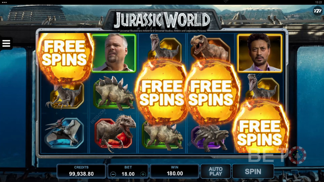 Jurassic World: BETO Pokies